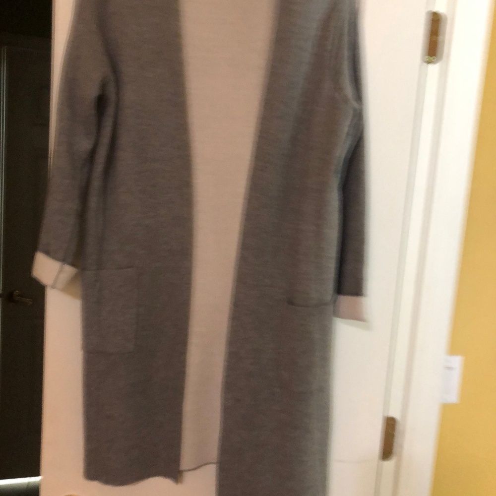 open sweat jacket material coat